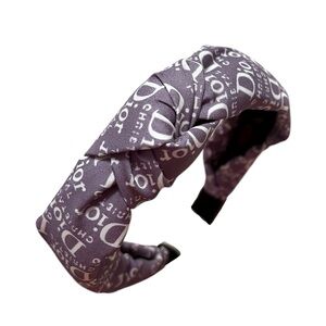 Designer Inspired Logo Purple Headband